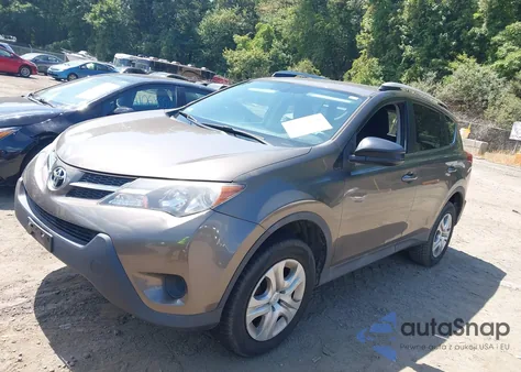 2014 Toyota Rav4 Le from USA, damaged, VIN 2T3BFREV5EW207101